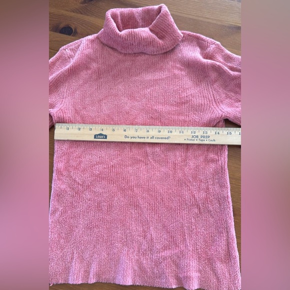 VTG soft girl chenille sweater petite small - Picture 6 of 7